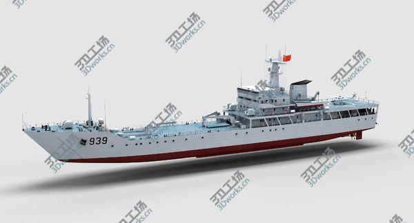 images/goods_img/20210312/Chinese Navy Type-072III Landing Ship 3D model/2.jpg